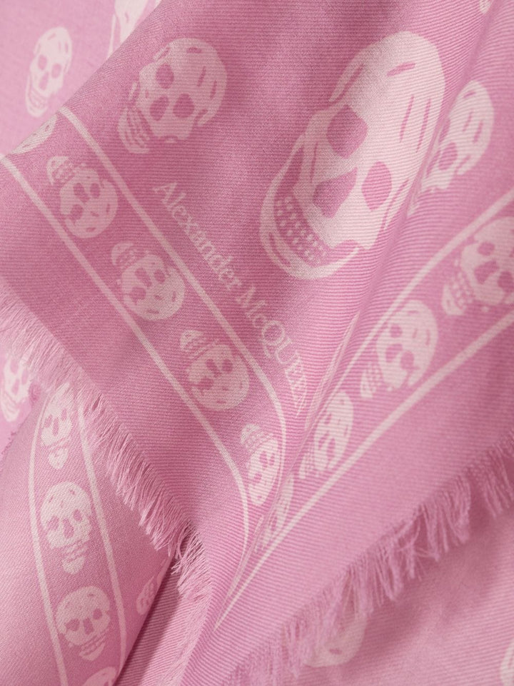 Alexander McQueen Scarfs Pink