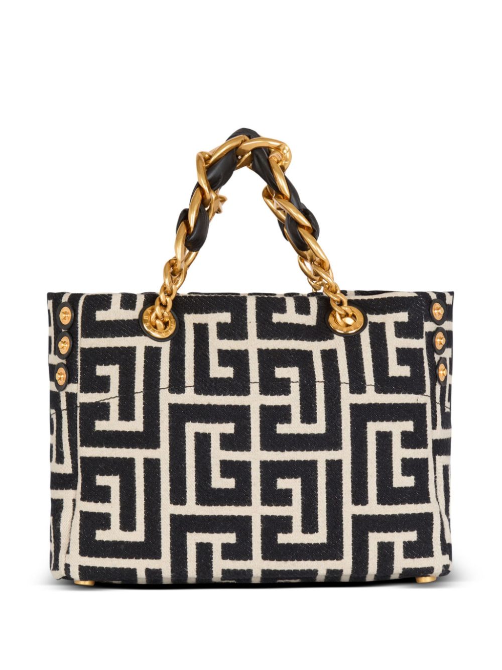 Balmain Monogram Jacquard Bag