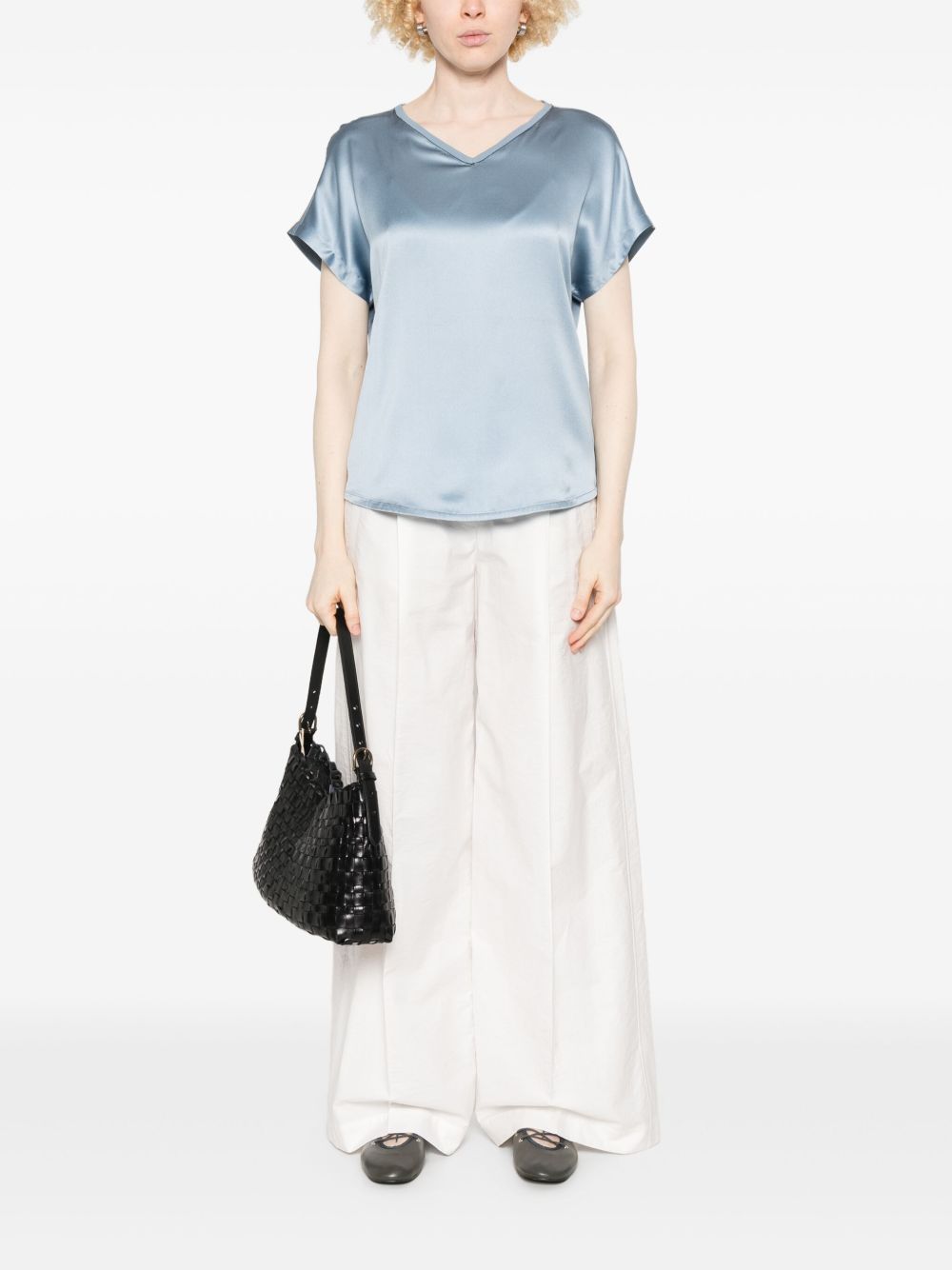 Brunello Cucinelli Top Clear Blue