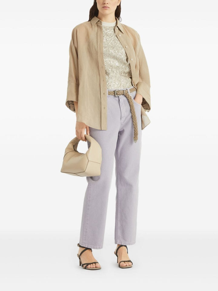 Brunello Cucinelli Beige Top