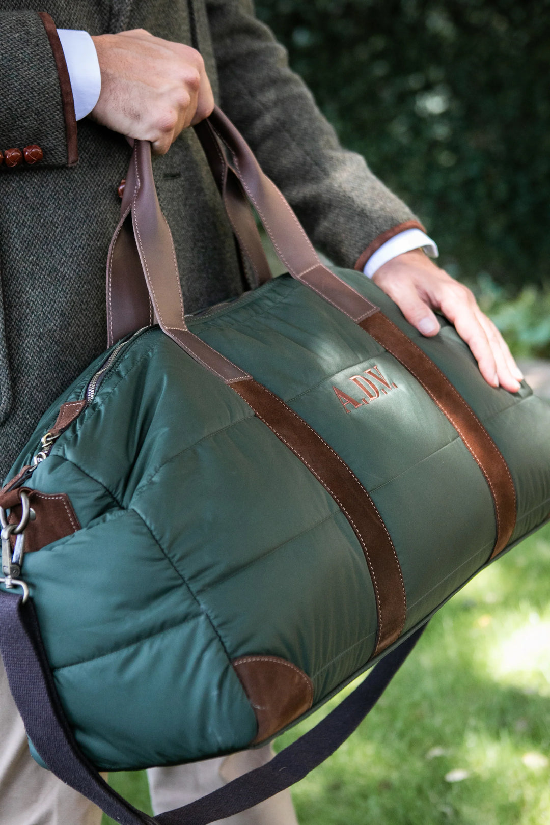 My Style Bags Boston  Duffel Down Bags - Dark Green