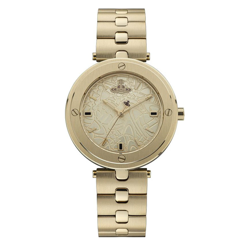 Vivienne Westwood Whitehall 34mm Gold Watch