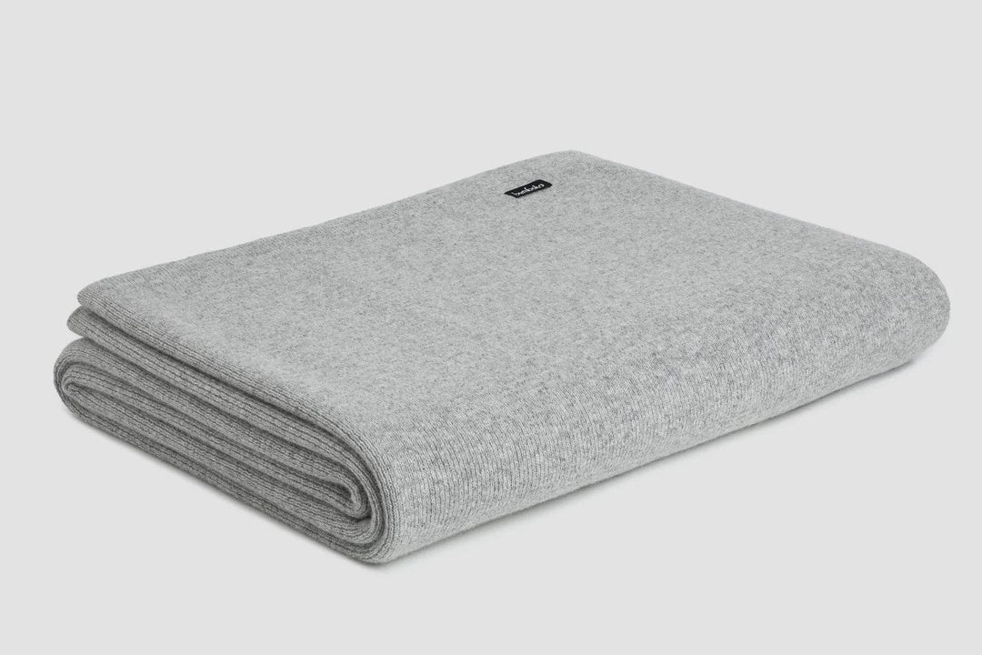 Bemboka Angora & Merino Wool Throws 130x190cm Dove Bemboka Fine Rib Angora & Merino Wool Throw - Pre-Shrunk Brand