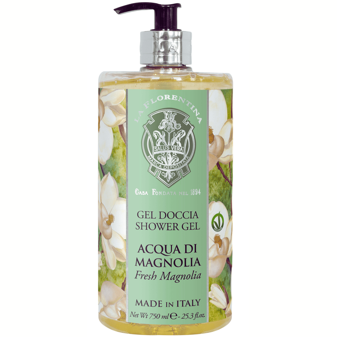 La Florentina Bath Foam & Shower Gel La Florentina Fresh Magnolia Shower Gel 750ml Set of 3pcs Brand