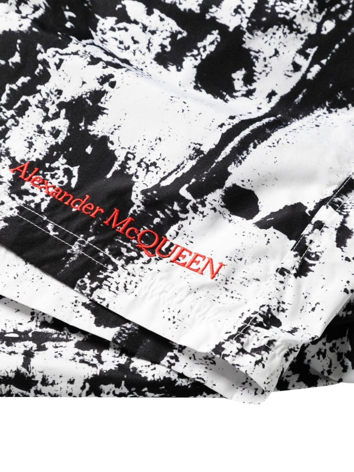 Alexander Mcqueen Beachwear & underwear M Alexander McQueen Sea clothing White Alexander McQueen Sea clothing White Brand