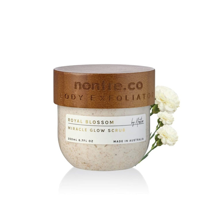 NONTRE.CO Body Scrub Nontre.co Miracle Glow Body Scrub 200ml Royal Blossom Brand