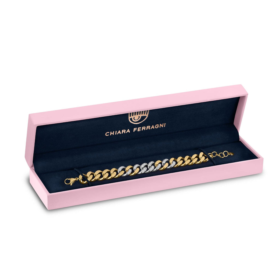 Chiara Ferragni Bracelets Chiara Ferragni Chain Collection Gold Bracelet Brand