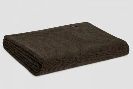 Bemboka Cotton Throws 130x200 Chocolate Bemboka Moss Stitch Cotton Throws - Pre-Shrunk Brand