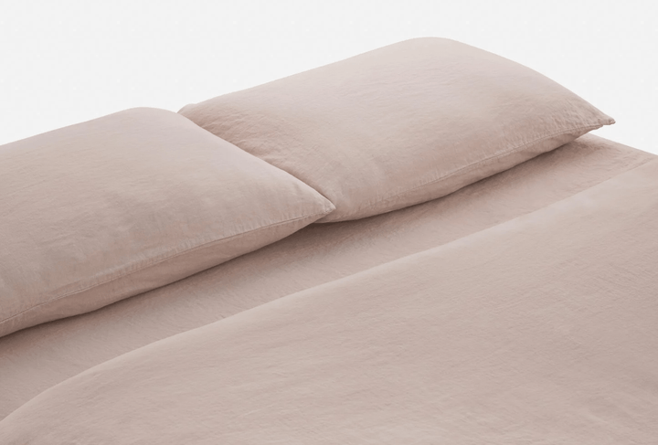 Bemboka Duvet Covers Blush / Queen 210x210cm Bemboka Belgian Linen Duvet Covers Brand