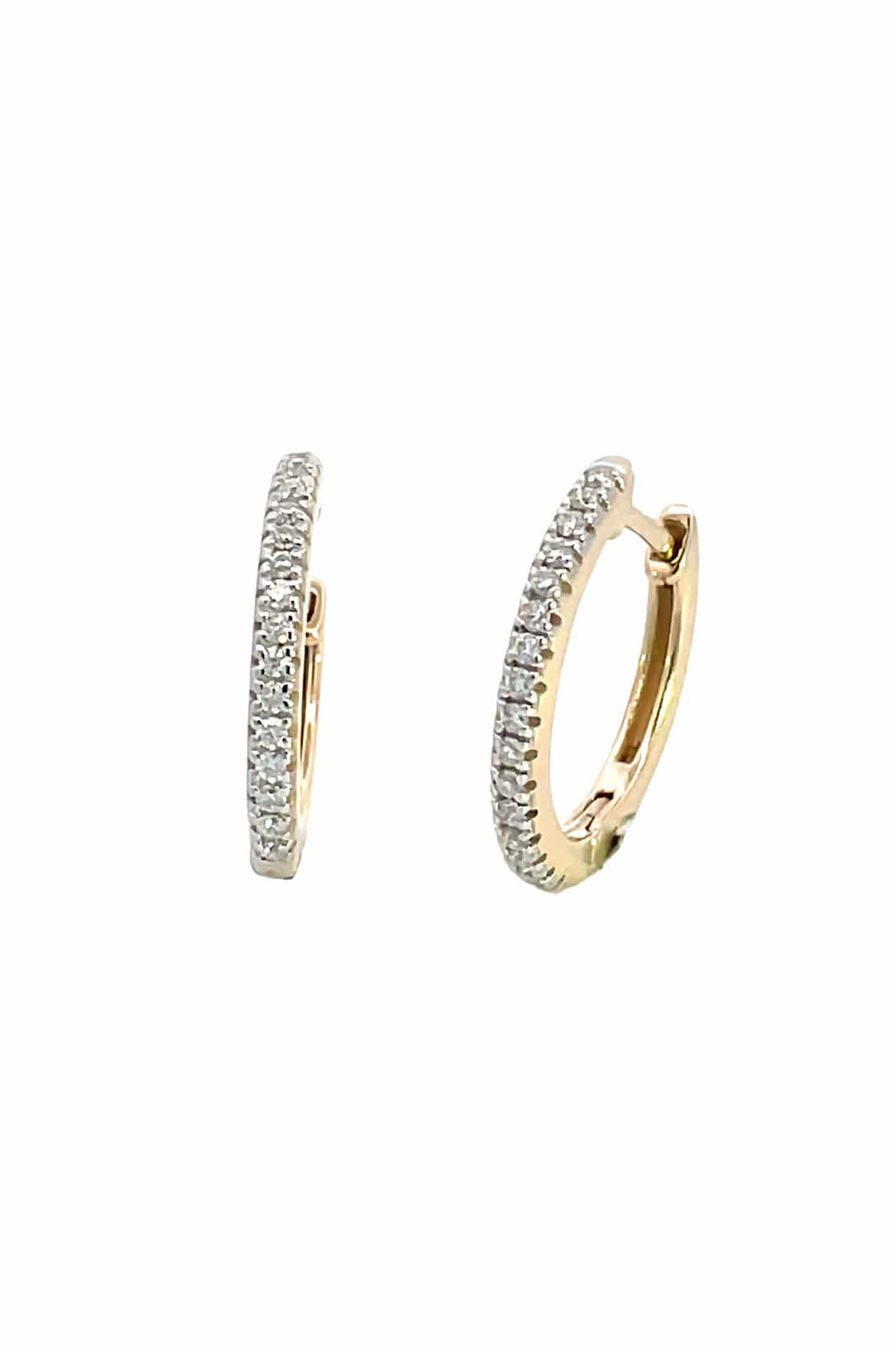 Georgini Earrings Georgini Gold Hoops 0.35tcw In 9ct Yellow Gold Earrings Georgini Gold Hoops 0.35tcw In 9ct Yellow Gold Earrings Brand