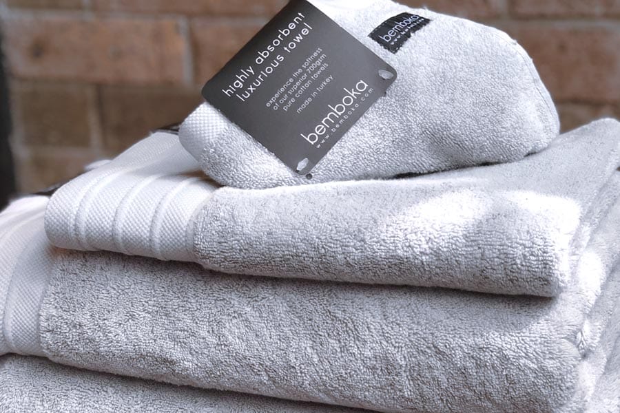Bemboka Hand Towels Bemboka Pure Cotton Hand Towel - Luxe White Brand