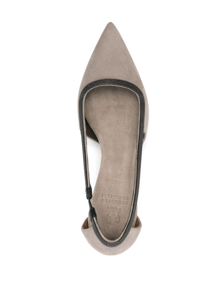 Brunello Cucinelli High Heel Brunello Cucinelli With Heel Grey Brunello Cucinelli With Heel Grey Brand