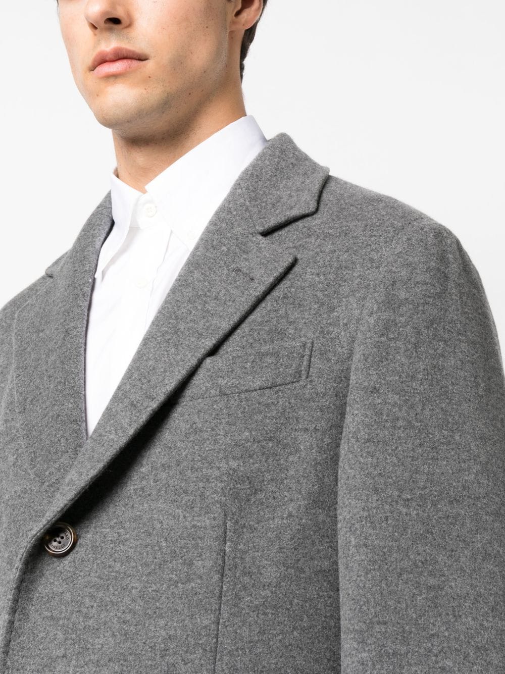 Brunello Cucinelli Jackets Brunello Cucinelli Coats Grey Brunello Cucinelli Coats Grey Brand