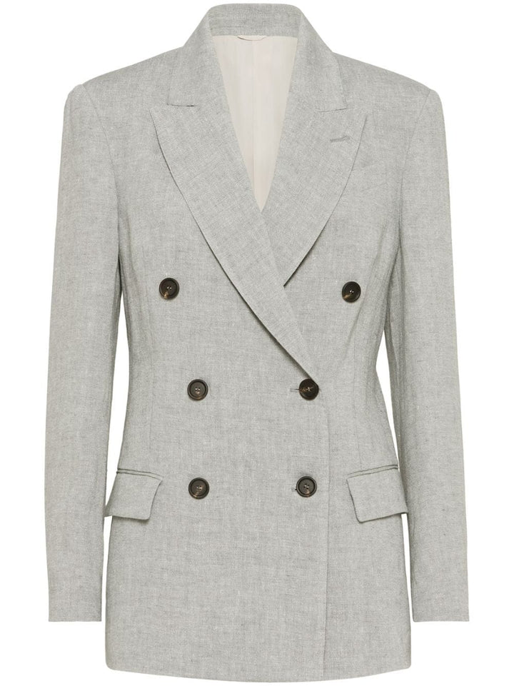 Brunello Cucinelli Jackets Brunello Cucinelli Jackets Light Grey Brunello Cucinelli Jackets Light Grey Brand