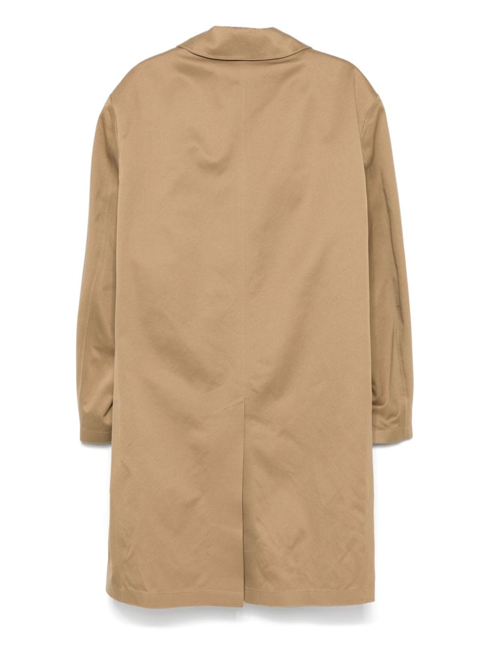 Saint Laurent Jackets 48 Saint Laurent Coats Beige Saint Laurent Beige Cotton Gabardine Trench Coat with Faux-Fur Lining Brand