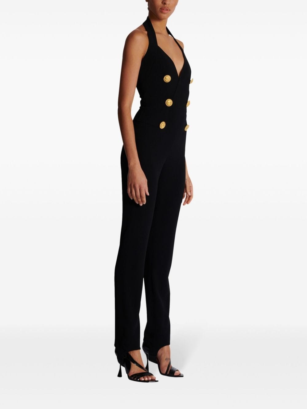 Balmain Jumpsuits Balmain Dresses Black Balmain Dresses Black Brand