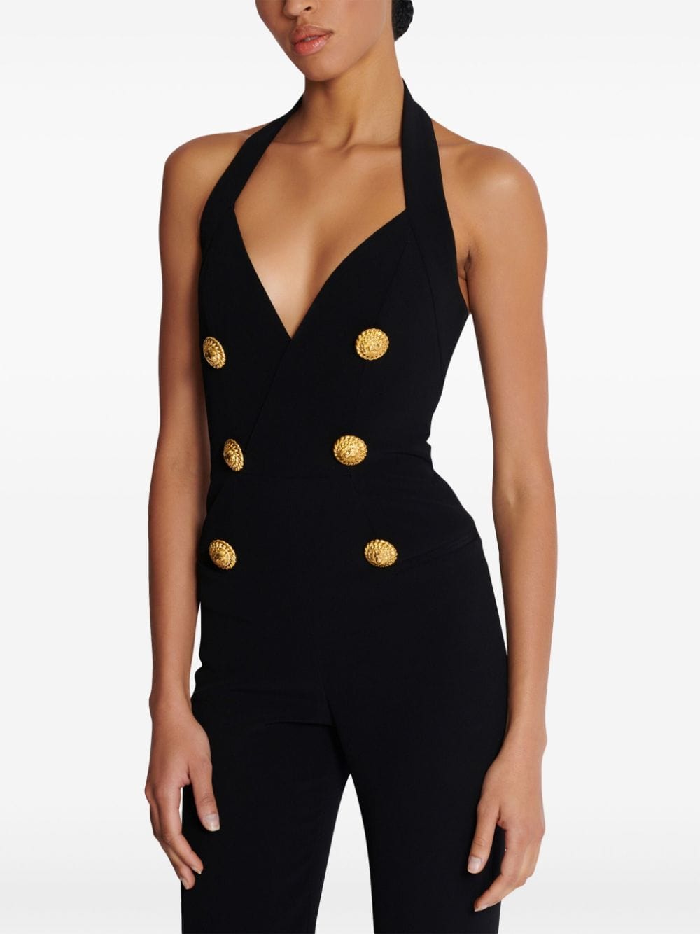 Balmain Jumpsuits Balmain Dresses Black Balmain Dresses Black Brand