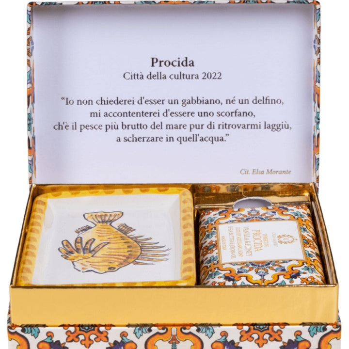 Casa Amalfi Maiolica Single Gift Box Casa Amalfi Sunset In Procida Single Gift Set Vanilla and Honey Casa Amalfi Sunset In Procida Single Gift Set Vanilla and Honey Brand