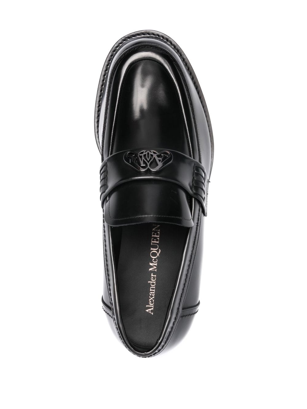 Alexander Mcqueen Moccasins Alexander McQueen Flat shoes Black Alexander McQueen Flat shoes Black Brand