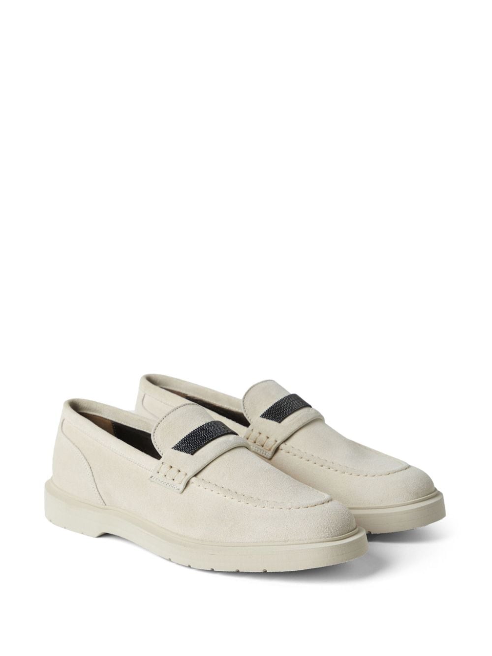 Brunello Cucinelli Moccasins 40.5 Brunello Cucinelli Flat shoes Beige Brunello Cucinelli Flat shoes Beige Brand