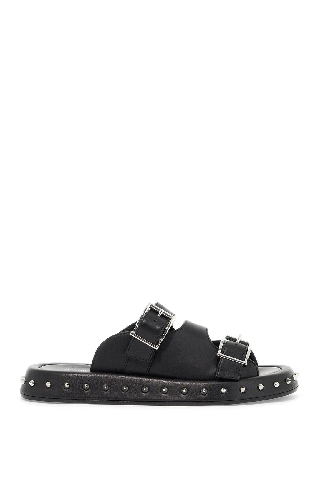 Alexander Mcqueen Sandals Alexander Mcqueen leather punk slides for ed Alexander Mcqueen leather punk slides for ed Brand