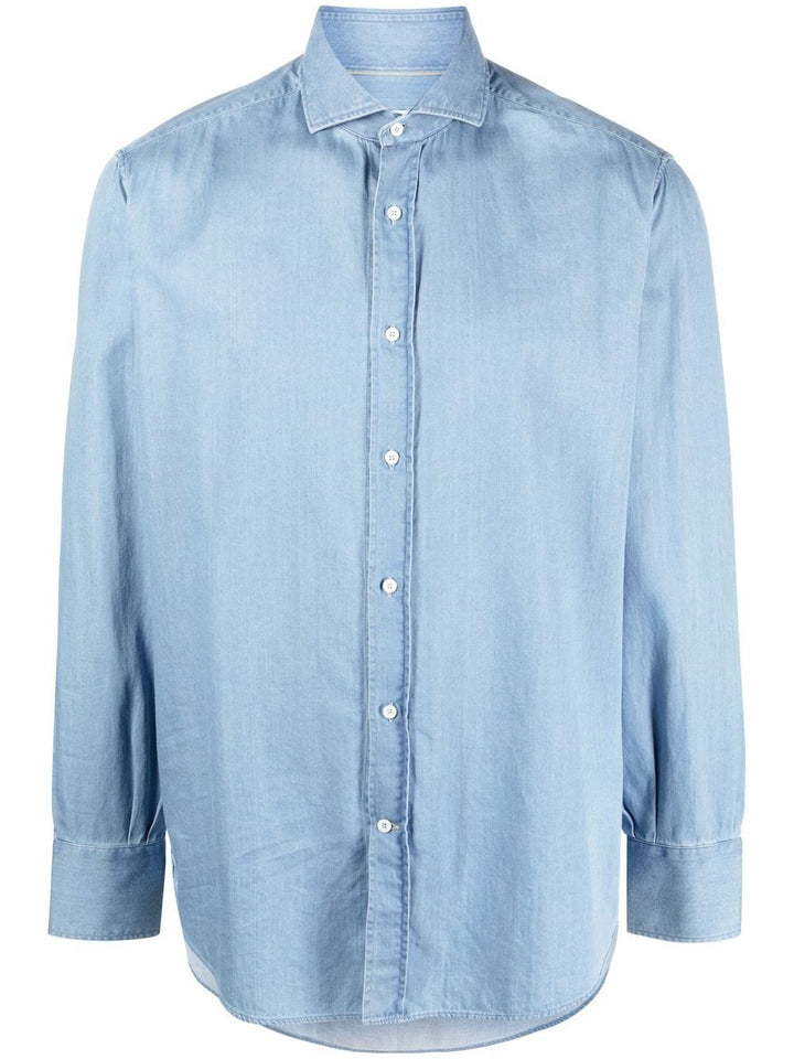 Brunello Cucinelli Shirts Brunello Cucinelli Shirts Clear Blue Brunello Cucinelli Shirts Clear Blue Brand