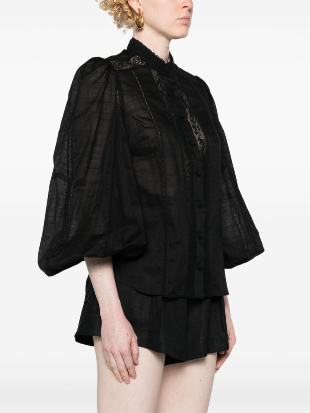 Zimmermann Shirts Zimmermann Shirts Black Zimmermann Shirts Black Brand