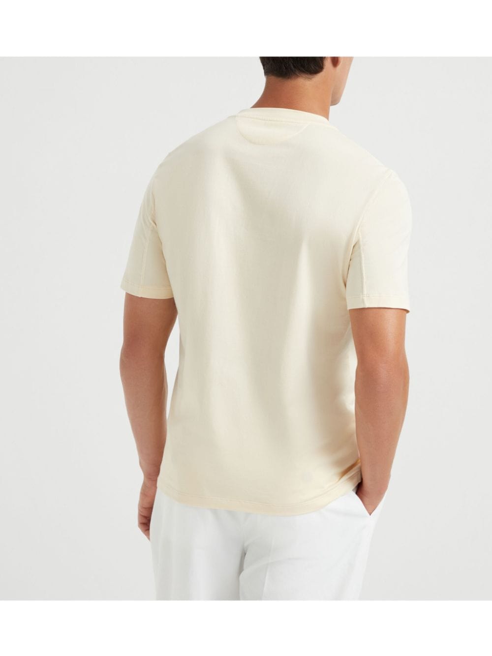 Brunello Cucinelli Topwear Brunello Cucinelli T-shirts and Polos Beige Brunello Cucinelli T-shirts and Polos Beige Brand