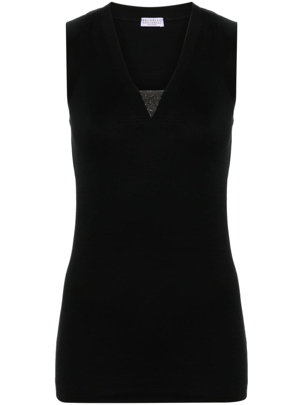 Brunello Cucinelli Topwear Brunello Cucinelli Top Black Brunello Cucinelli Top Black Brand