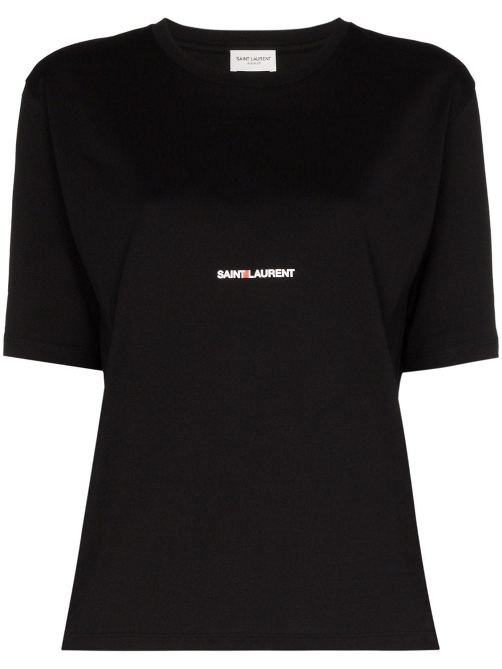 Saint Laurent Topwear L Saint Laurent Black T-shirts & Polos Saint Laurent Black T-shirts & Polos at Italian Luxury Group Brand