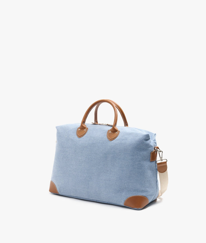 MyStyleBags Travel Bags My Style Bags Harvard Ischia Small Duffel Travel Bag Light Blue Brand