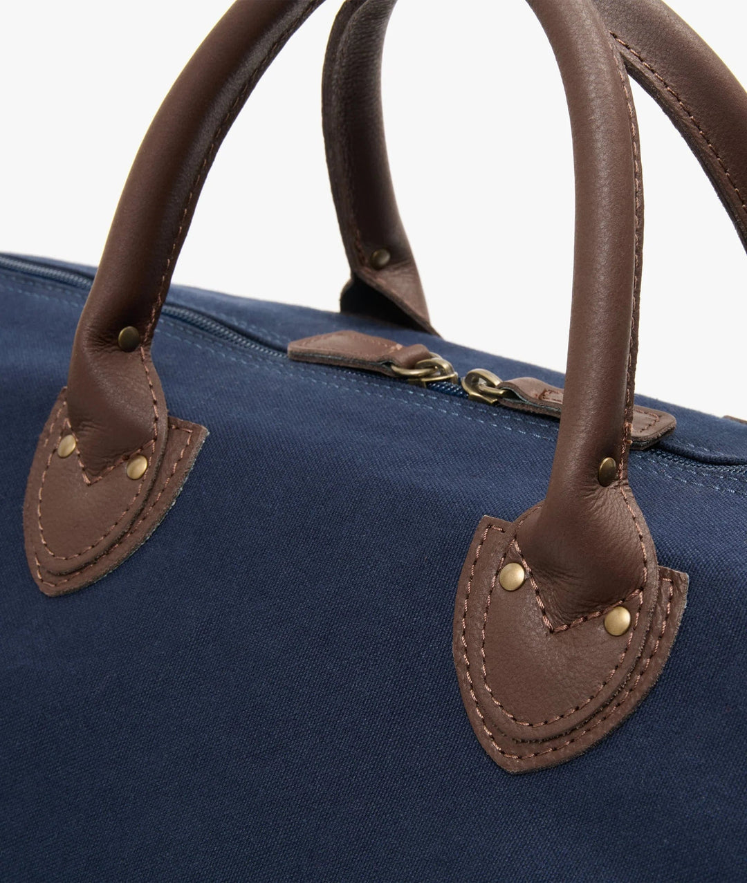 MyStyleBags Travel Bags My Style Bags Harvard Safari Duffel Travel Bag Italian Leather Blu Brand