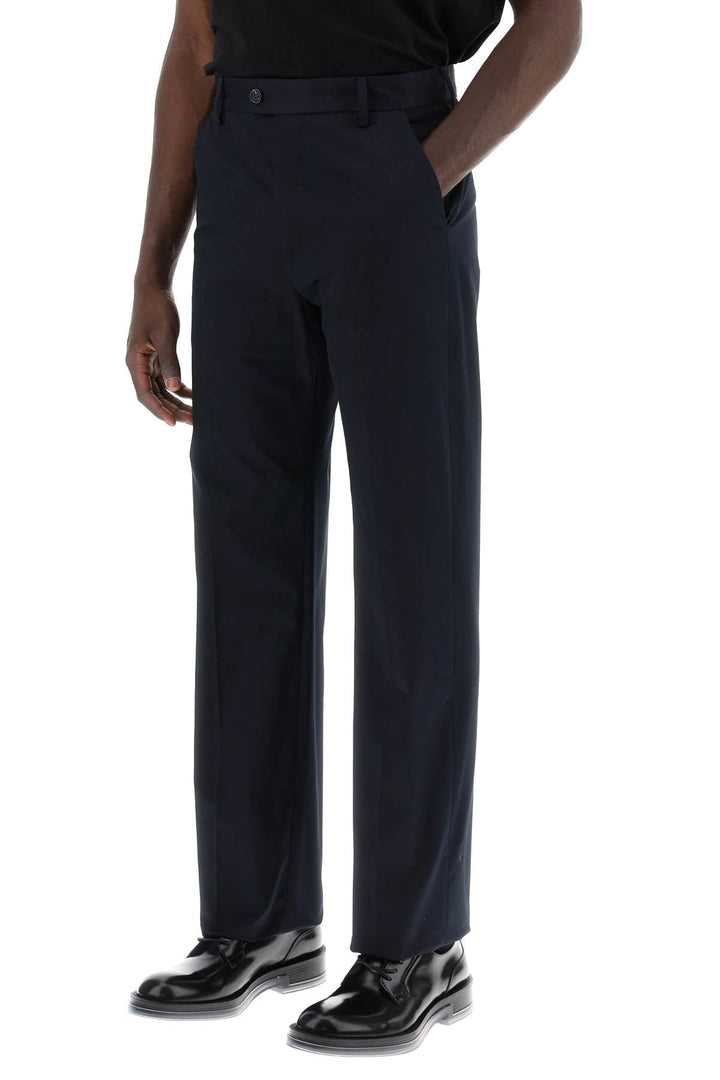 Alexander Mcqueen Trousers Alexander Mcqueen chino pants with logo lettering on the Alexander Mcqueen chino pants with logo lettering on the Brand