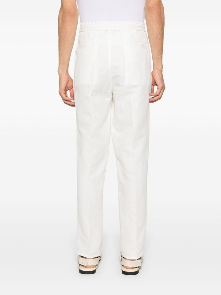 Brunello Cucinelli Trousers Brunello Cucinelli Trousers White Brunello Cucinelli Trousers White Brand